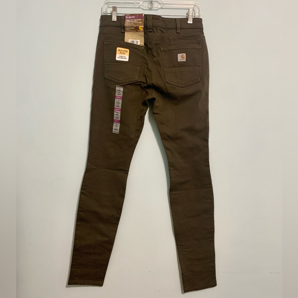 NWT Carhartt Rugged Flex Slim Fit 5 Pocket Pant__NWT - Picture 4 of 11